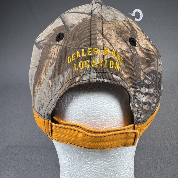 CAT Sample Realtree Hat Cap Strap Back Camo Embroidered Logo Men Outdoor Hunting - Picture 7 of 10